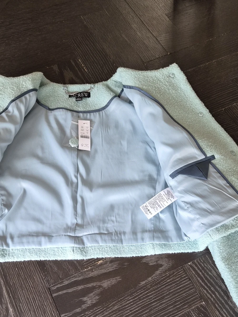 NWT J. Crew Lady jacket in bouclé tweed